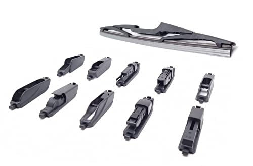 BSSTORE Spazzola Tergicristallo Posteriore Universale 13" 330mm Tergilunotto Compatibile con la Maggior parte delle Auto
