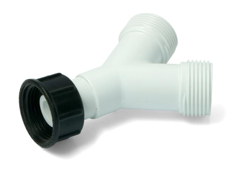 BSSTORE Raccordo A 3 Vie Per Tubo Di Carico Per Lavatrice E Lavastoviglie Universale Made In Italy