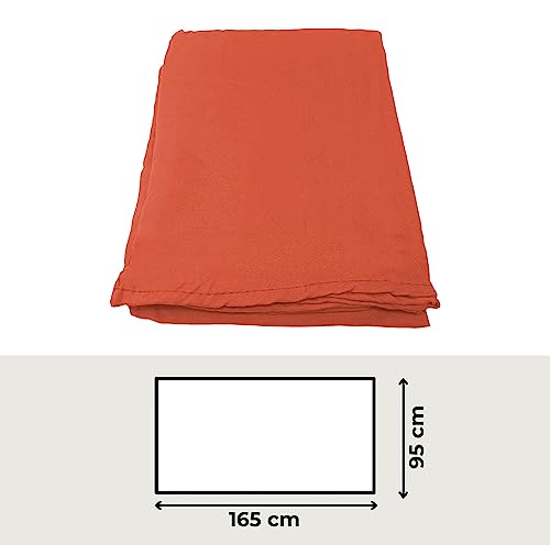 BSSTORE Telo Mare in Microfibra 95 x 165 Tinta Unita per Spiaggia, Piscina, Viaggio e Lettino Prendisole