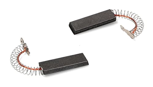 BSSTORE Kit 2 Spazzole Motore Carboncini Lavatrice Compatibile Con Vari Modelli Equivalente A 616505