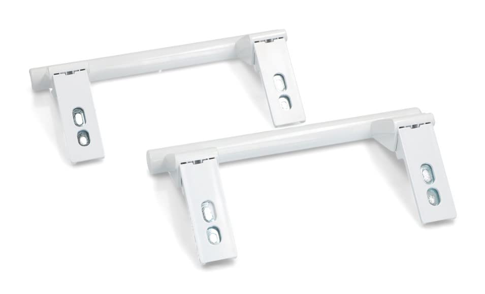 BSSTORE Kit 2 Maniglie Frigorifero Compatibile Con Vari Modelli Equivalente A 9096036