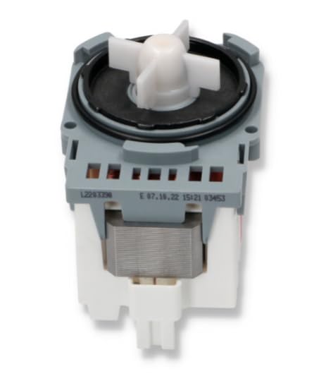 BSSTORE Pompa Scarico Magnetica Lavatrice 40W Compatibile Con Vari Marchi E Modelli Equivalente A 50271933009