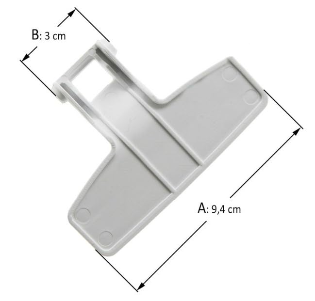 BSSTORE Maniglia Oblò Lavatrice Compatibile Con Vari Modelli Equivalente A 3612608600