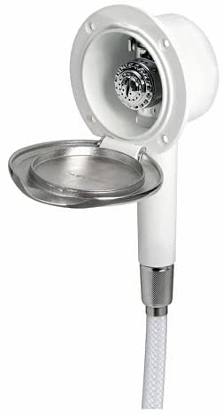 BSSTORE Doccino Doccetta Stilo con Pulsante, Raccordo ½ Pollice per Barca Camper