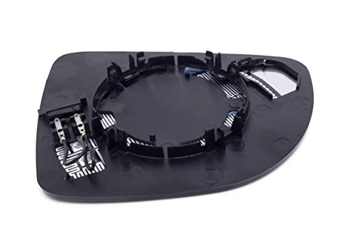 BSSTORE Piastra Vetro Specchio Retrovisore Termico per CLIO 4, CAPTUR, MICRA 5, ZOE (Sinistro - Lato Conducente Asferico)