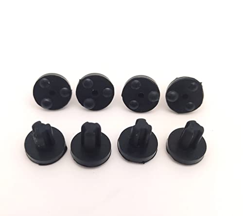 BSSTORE Kit 8 Gommini Anti Graffio Piano Cottura Compatibile Con Vari Modelli Equivalente A 481246368017