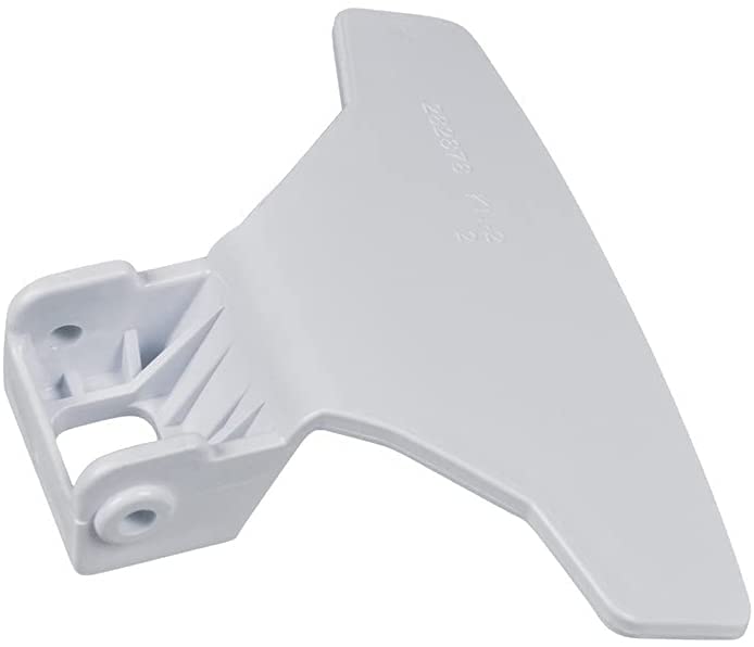 BSSTORE Maniglia Oblò per Porta Lavatrice Compatibile Beko 2828780100 (256682-16858) DHL010AC Bianco