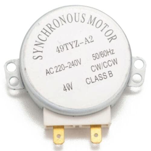 BSSTORE Motore Piatto Microonde Universale 2,5/3 Giri Al Minuto 3,5/4 Watt Equivalente a 49006054 49TYZ-A2