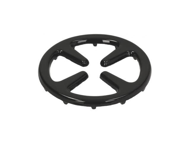 BSSTORE Riduzione Universale Nera Smaltata In Ghisa 120Mm Supporto Per Tutti i Piani Cottura A8006