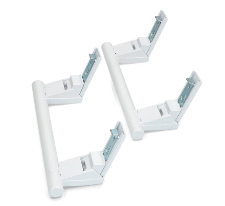 BSSTORE Kit 2 Maniglie Frigorifero Compatibile Con Vari Modelli Equivalente A 9096036