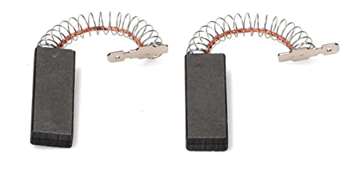 BSSTORE Kit 2 Spazzole Motore Carboncini Lavatrice Compatibile Con Vari Modelli Equivalente A 616505