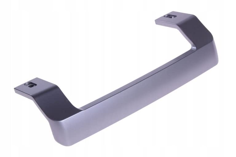 BSSTORE Maniglia Porta Frigorifero Argento Interasse 225MM Compatibile Equivalente A 4900061200 4900060500