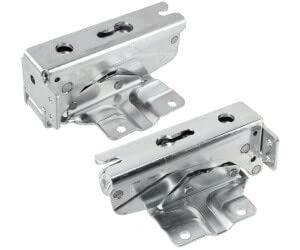 BSSTORE Kit 2 Cerniere Frigorifero Compatibili Equivalenti A 481147 407131425/8 5546050 37002351