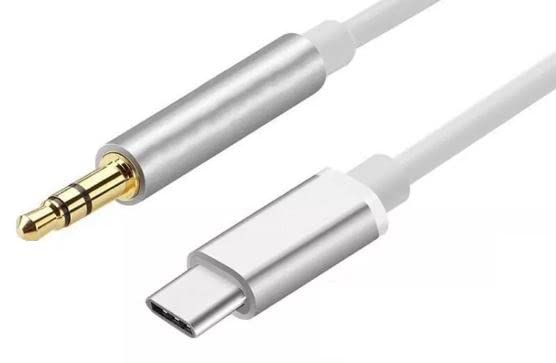 BSSTORE Cavo Audio Usb-C Jack 3.5 MM Per Collegare Il Tuo Telefono Alla Presa Aux della Tua Auto Ed Ascoltare La Tua Musica Preferita