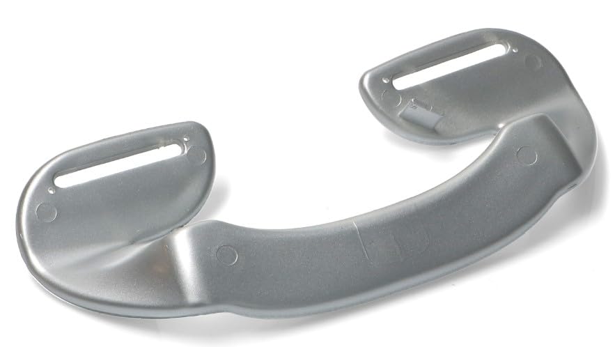 BSSTORE Maniglia Frigorifero Cromata Argento Interasse Min 75Mm Max 155Mm Universale