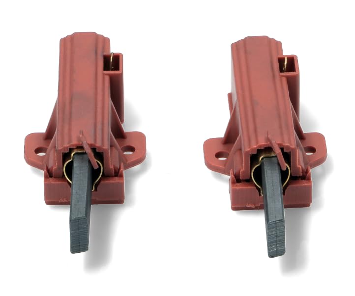 BSSTORE Kit 2 Spazzole Motore Carboncini Lavatrice Compatibile Con Vari Modelli Equivalente A 481281729604