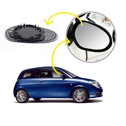 BSSTORE Piastra Vetro Specchio Retrovisore Termico per L. YPSILON (843) 2003-2009