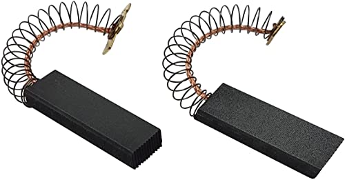BSSTORE Coppia Spazzole Carboncini per Motore COMPATIBILE con Asciugatrice e Lavatrice Bosch 154740 Siemens AEG