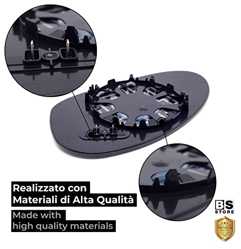 BSSTORE Vetro Specchio Retrovisore Asferico Termico per βmw SERIE 1 E81 E82 E87 E88 - SERIE 3 E90 E91 E92 E93