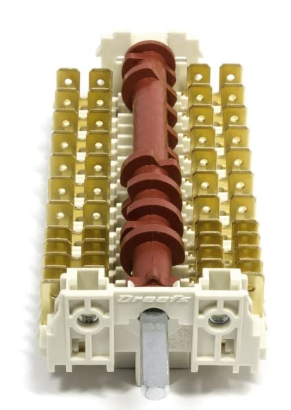 BSSTORE Commutatore Forno 7 Posizioni Compatibile Con Vari Marchi E Modelli Equivalente A C00196053 19HE069