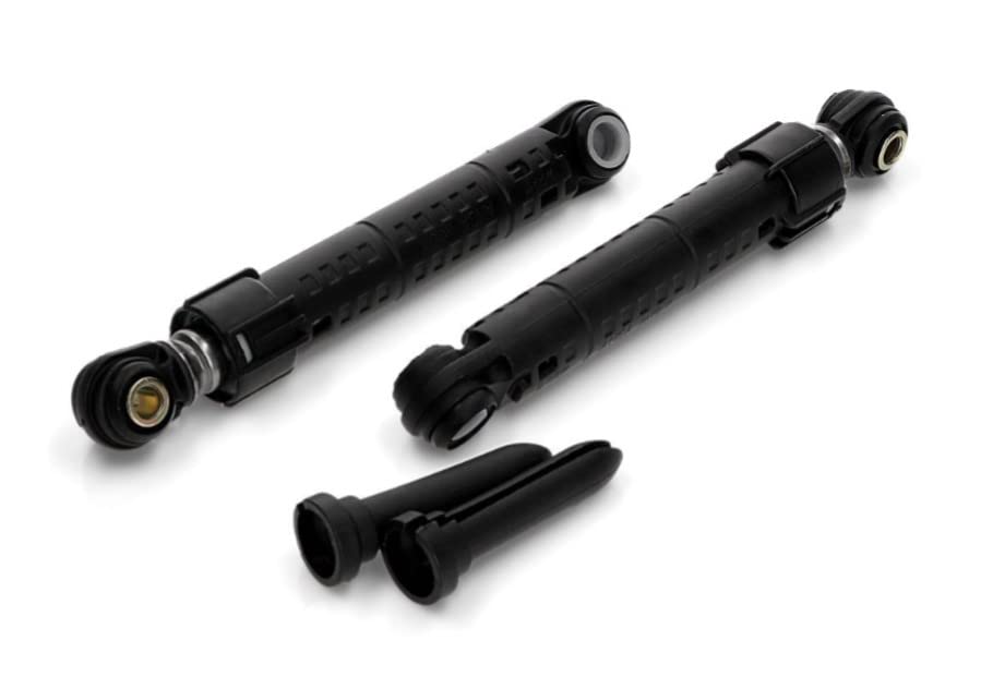 BSSTORE Kit 2 Ammortizzatori Lavatrice 90N Fori 8Mm Compatibile Con Vari Marchi E Modelli Equivalente A 00448032