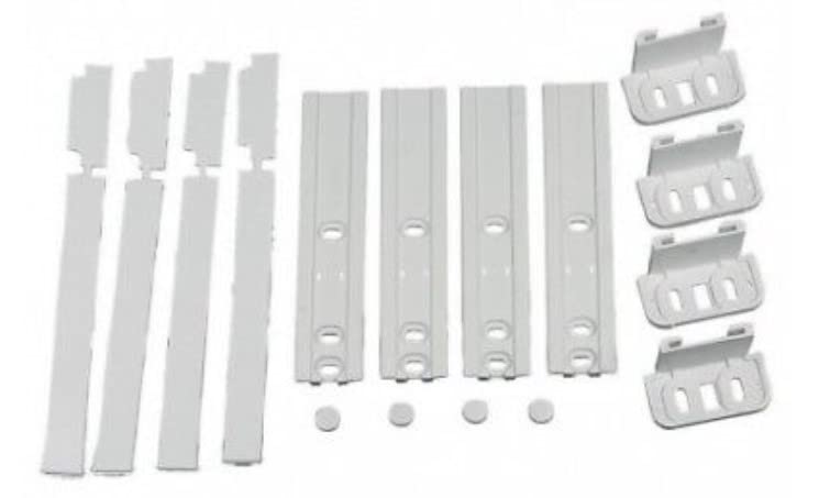 BSSTORE Kit Guide Porta Frigorifero Incasso Universale Equivalente A 481231019131