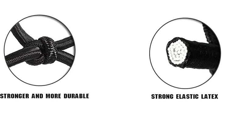 BSSTORE Rete Elastica Ferma Bagagli Universale per Moto Auto Camper Misura cm 40x40