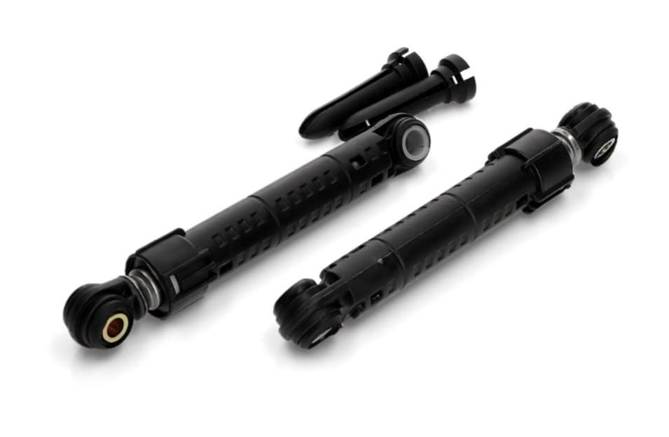 BSSTORE Kit 2 Ammortizzatori Lavatrice 90N Fori 8Mm Compatibile Con Vari Marchi E Modelli Equivalente A 00448032