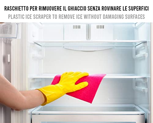 BSSTORE 2231078029 Raschietto in Plastica per Sbrinare Frigo e Congelatore - Compatibile Zanussi, Electrolux, Whirlpool, Aeg 9029792976