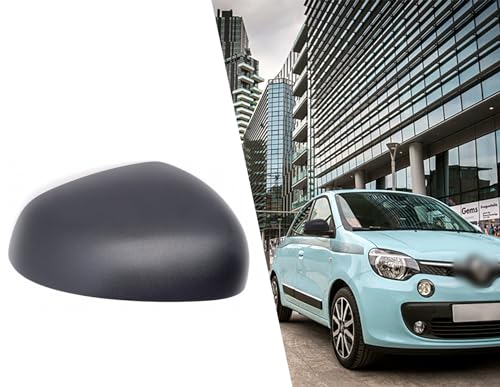 BSSTORE Calotta Specchietto Retrovisore Nera per S. Fortwo, Forfour (453) 2014, R. Twingo (BCM) 2014