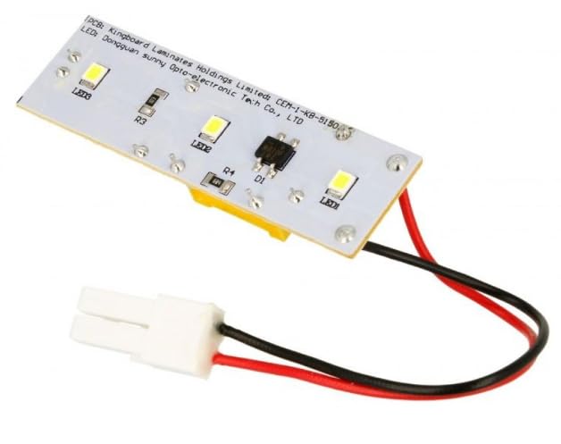 BSSTORE Scheda Led Di Ricambio Per Luci Frigorifero Compatibile Con Vari Modelli Equivalente A 41041487