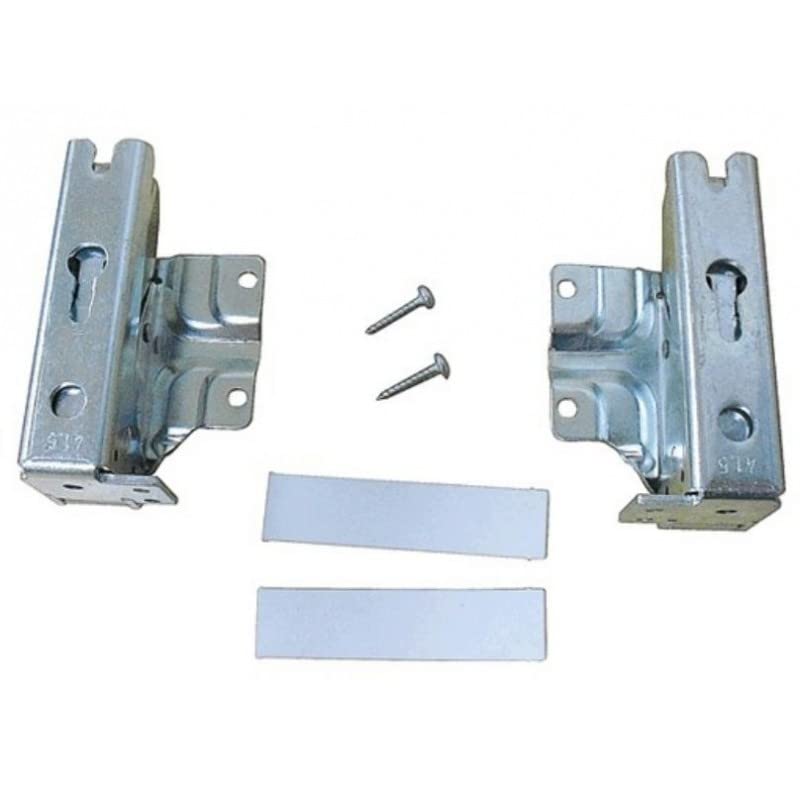 BSSTORE Kit 2 Cerniere Frigorifero Compatibili Equivalenti A 481147 407131425/8 5546050 37002351