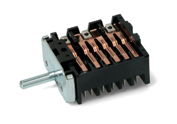 BSSTORE Commutatore Forno 7 Posizioni Compatibile Con Vari Marchi E Modelli Equivalente A 46.27266.500