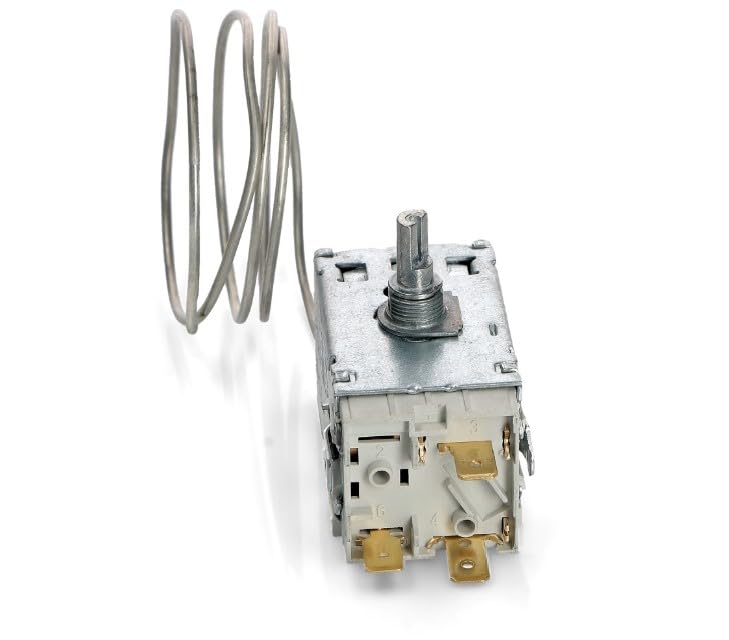 BSSTORE Termostato Frigorifero A13-0512 3 Contatti Compatibile Con Vari Marchi E Modelli Capillare 500Mm Equivalente A C00058912