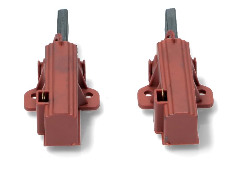 BSSTORE Kit 2 Spazzole Motore Carboncini Lavatrice Compatibile Con Vari Modelli Equivalente A 481281729604