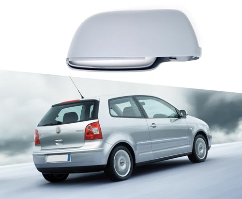 BSSTORE Calotta Specchietto Retrovisore da Verniciare con Primer per VW POLO IV (9N) 2001-2005