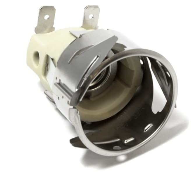BSSTORE Portalampada Forno Universale Per Lampadine E14, 15-25W, 230V. 2 Contatti