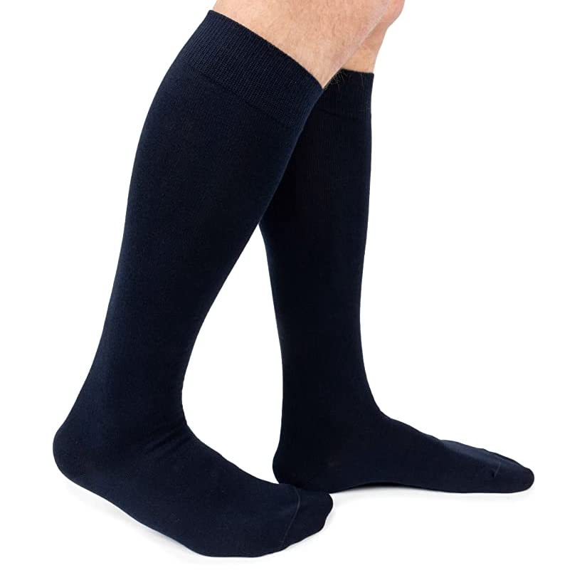 BSSTORE 3 Paia Calze Lunghe in Caldo Cotone Uomo Taglia Unica 40/45 MADE IN ITALY