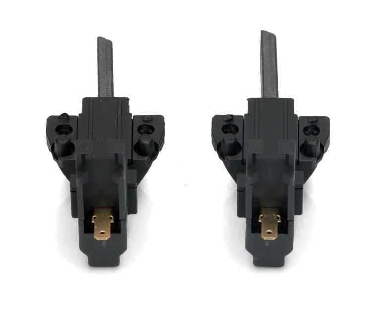 BSSTORE Kit 2 Spazzole Motore Carboncini Lavatrice Compatibile Con Vari Modelli Equivalente A 481931088529