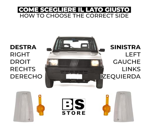 BSSTORE Fanale Freccia Anteriore per Panda dal 1986 al 2003 (141, 141A)