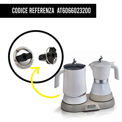 BSSTORE Kit 2 Agitatori Fruste - Compatibile Breakfast Station 1344 Ariete Montalatte, Schiuma, Moka - AT6066023200