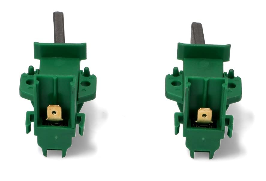 BSSTORE Kit 2 Spazzole Motore Carboncini Lavatrice Compatibile Con Vari Modelli Equivalente A 371202405