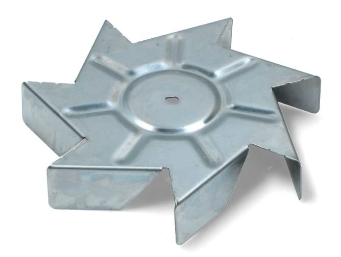 BSSTORE Ventola Forno 7 Pale In Acciaio Ø150MM Compatibile Con Diversi Marchi E modelli Equivalente A 039290137, 006599849