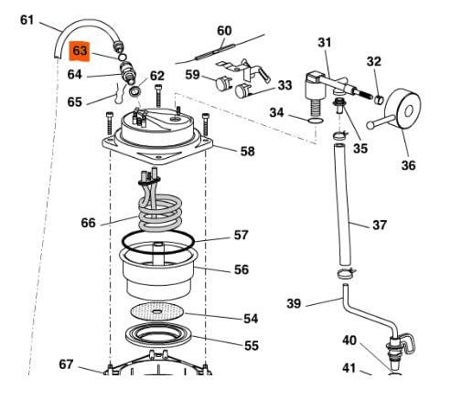 BSSTORE Kit 2 Guarnizioni Tubo Acqua 0,8Cm Ø Macchina Da Caffè Compatibili Icona Dedica Scultura Equivalenti A 5313217701