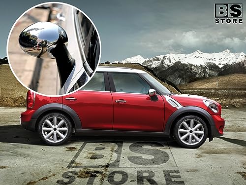 BSSTORE Calotta Specchietto Retrovisore Cromata Lucida per MINI 2006, COUNTRYMAN 2010, CLUBMAN 2007, PACEMAN 2012