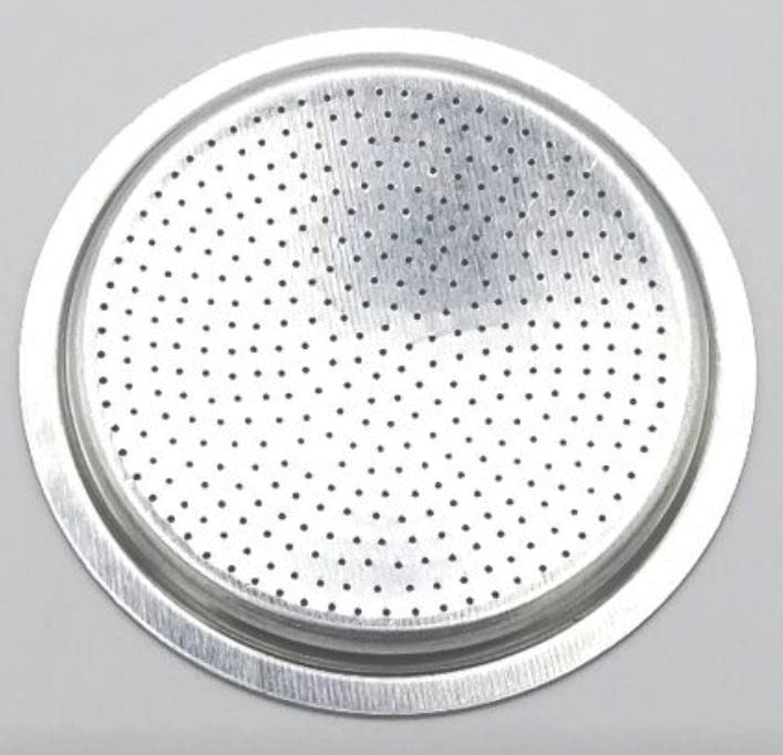 BSSTORE Filtro Doccetta Per Macchina Da Caffè Alicia 4 Tazze Diametro 57Mm Compatibile Plus EMKP 63.B, Plus EMKP 42.B, EMKE 42, EMK 4