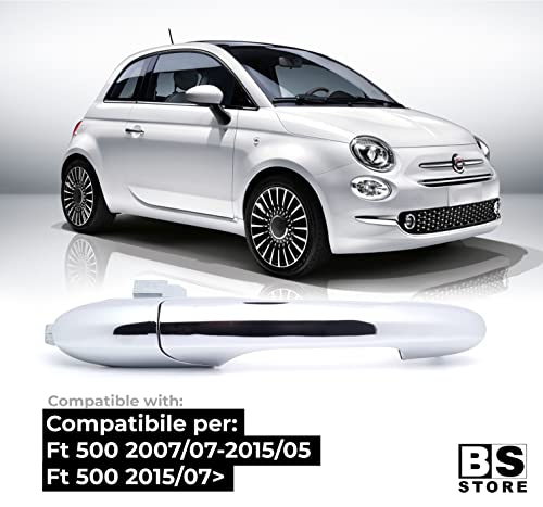 BSSTORE Maniglia Esterna Anteriore Cromata per F. 500 (312) dal 2007 in poi