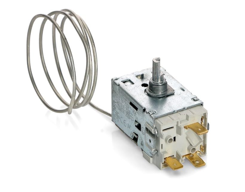 BSSTORE Termostato Frigorifero A13-0512 3 Contatti Compatibile Con Vari Marchi E Modelli Capillare 500Mm Equivalente A C00058912