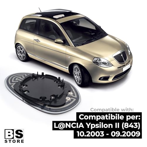 BSSTORE Piastra Vetro Specchio Retrovisore Termico per L. YPSILON (843) 2003-2009
