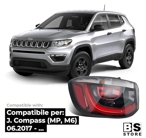 BSSTORE Fanale Posteriore Esterno a Led per J. COMPASS dal 2017